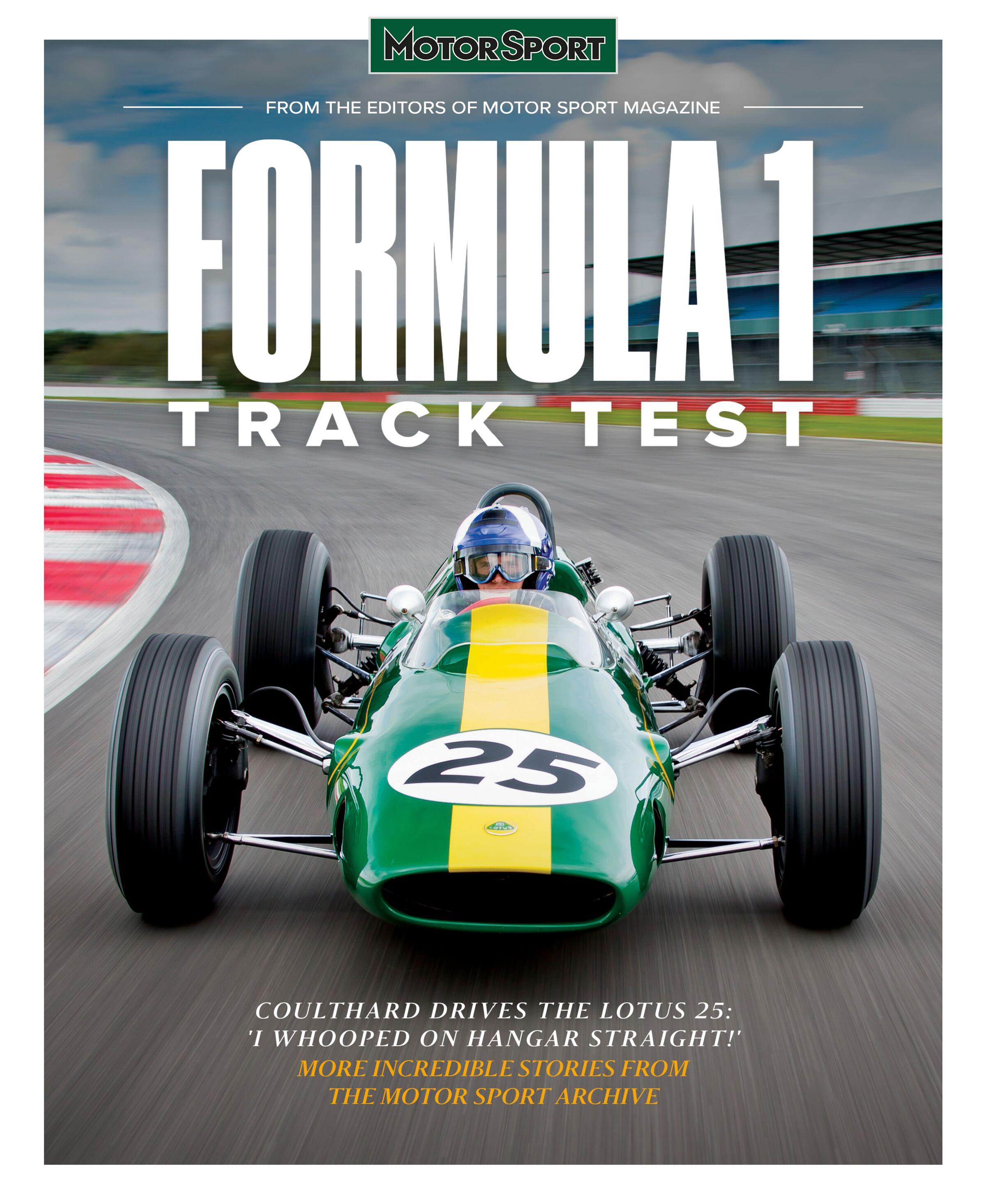 Журнал Motor Sport Special Edition Formula 1 Track Test
